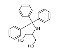 2-(2-二苯甲基苯胺基)丙烷-1,3-二醇 结构式