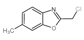 2-氯甲基-6-甲基-1,3-苯并噁唑 结构式