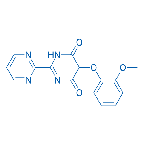 5-(2-甲氧基苯氧基)-[2,2'-二嘧啶]-4,6(1H,5H)-二酮 结构式