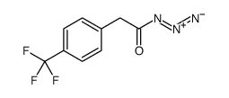 4-(三氟甲基)苯乙酰叠氮 结构式
