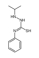 1-苯基-3-(丙-2-基氨基)硫脲 结构式