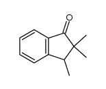 2,2,3-三甲基茚满-1-酮 结构式