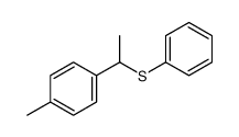 1-甲基-4-[1-(苯硫基)乙基]苯 结构式