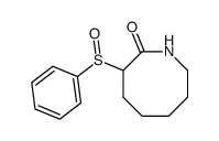 3-苯基亚磺酰基六氢氮杂环辛-2(1H)-酮 结构式