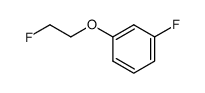 1-氟-3-(2-氟乙氧基)苯 结构式
