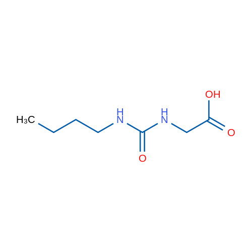 5-丁基海因酸 结构式