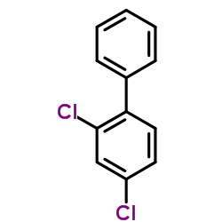 2,4-二氯联苯 结构式