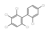 2,2',3,4,4',6-六氯联苯 结构式