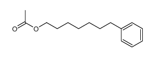 7-苯基庚基乙酸酯 结构式