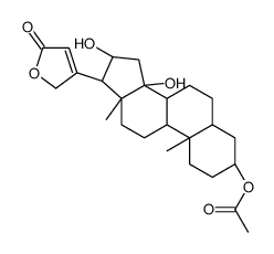 醋酸吉他洛苷元 结构式