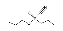 氰丙基次膦酸丙酯 结构式