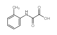 [(2-甲基苯基)氨基](氧代)乙酸 结构式