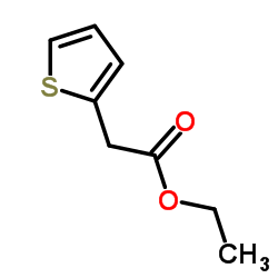 2-噻吩乙酸乙酯 结构式