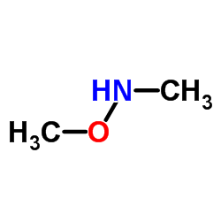 N-甲基-N-甲氧基胺盐酸盐 结构式