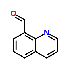 喹啉-8-甲醛 结构式