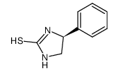(S)-4-苯基-4,5-二氢-1H-咪唑-2-硫醇 结构式