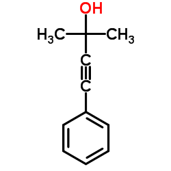 2-甲基-4-苯基-3-丁炔-2-醇 结构式