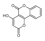 4-羟基吡喃并[3,2-c]色烯-2,5-二酮 结构式