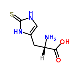 2-硫代组氨酸 结构式