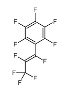 Benzene, pentafluoro[(1E)-1,2,3,3,3-pentafluoro-1-propenyl]- 结构式