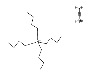 三丁基丁铵 (T-4)-三氟(3,3,3-三氟-1-丙炔-1-基)硼酸盐 结构式