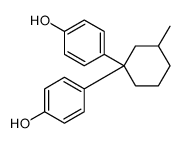 4-[1-(4-羟基苯基)-3-甲基环己基]苯酚 结构式