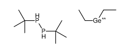 1,2-二叔丁基-3,3-二乙基-1,2,3-二磷杂锗杂环丙烷 结构式