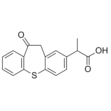扎托布洛芬 结构式