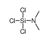 1,1,1-三氯-N,N-二甲基硅烷胺 结构式