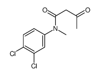 N-(3,4-二氯苯基)-N-甲基-3-氧代丁酰胺 结构式