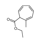 2-甲基-2,4,6-环庚三烯-1-羧酸乙酯 结构式