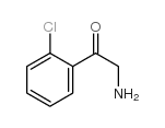 2-氨基-2'-氯苯乙酮 结构式
