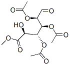 2,3,4-三-O-乙酰基-α-D-葡萄糖醛酸甲酯 结构式