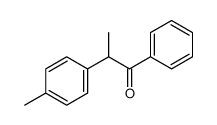 2-(4-甲基苯基)-1-苯基丙-1-酮 结构式
