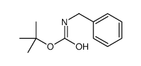 苄基-氨基甲酸叔丁酯 结构式