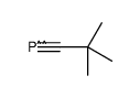 1-Phospha-1-butyne, 3,3-dimethyl- 结构式