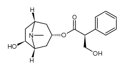 7Β-羟基莨菪碱 结构式
