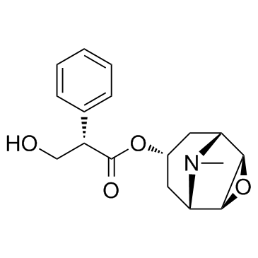 东莨菪碱 结构式