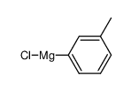 间甲苯基氯化镁 结构式