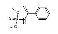 Phosphoramidothioic acid, (phenylthioxomethyl)-, O,O-dimethyl ester (9CI) 结构式