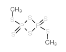 2,4-二(甲硫基)-1,3,2,4-二噻二磷杂丁环-2,4-二硫 结构式