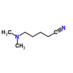5-(二甲基氨基)戊腈 结构式
