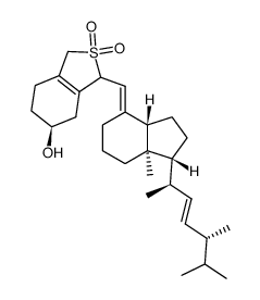 维生素D2 SO2加合物 结构式
