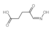 Pentanoic acid, 5-(hydroxyimino)-4-oxo- 结构式
