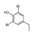 2,6-二溴-4-乙基苯酚 结构式