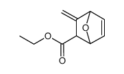 7-氧杂双环[2.2.1]庚-5-烯-2-羧酸-3-亚甲基乙酯 结构式
