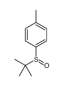 1-叔丁基亚磺酰基-4-甲基苯 结构式