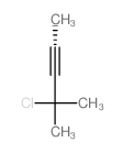 4-氯-4-甲基-2-戊炔 结构式