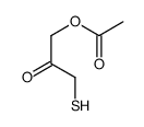 2-Propanone, 1-(acetyloxy)-3-mercapto- 结构式