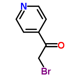 2-溴-1-吡啶-4-基乙酮 结构式